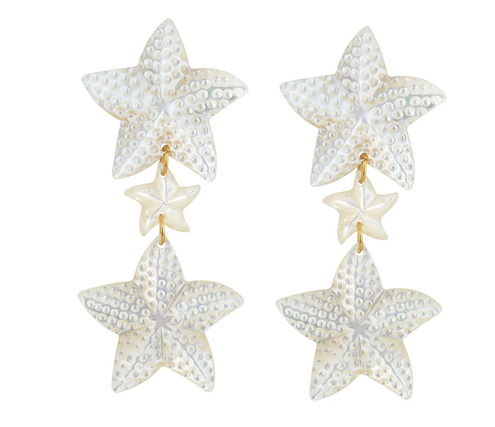 Starfish Triple Earring