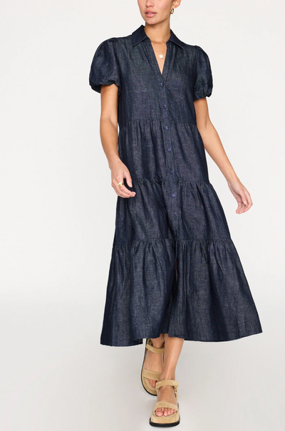 Havana Dress - Indigo