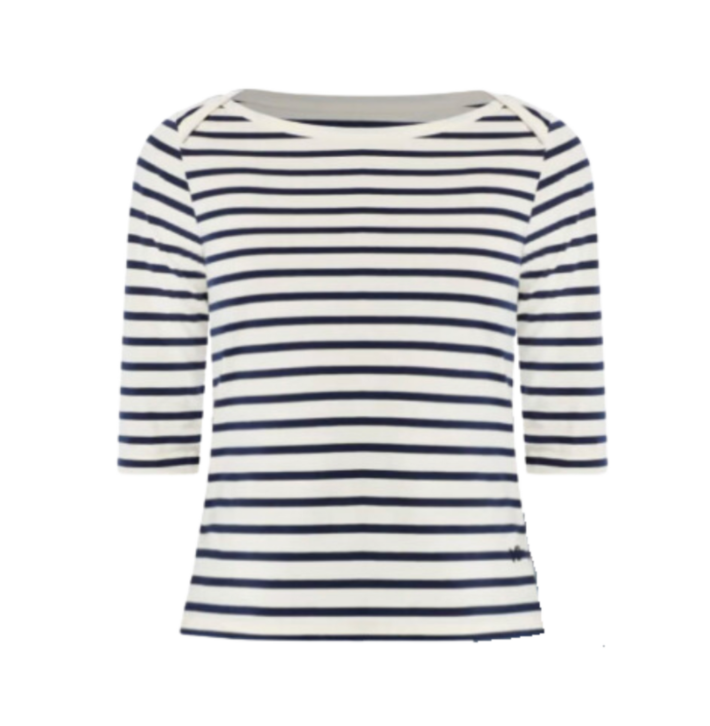 Deauville T-Shirt - Ecru/Marine