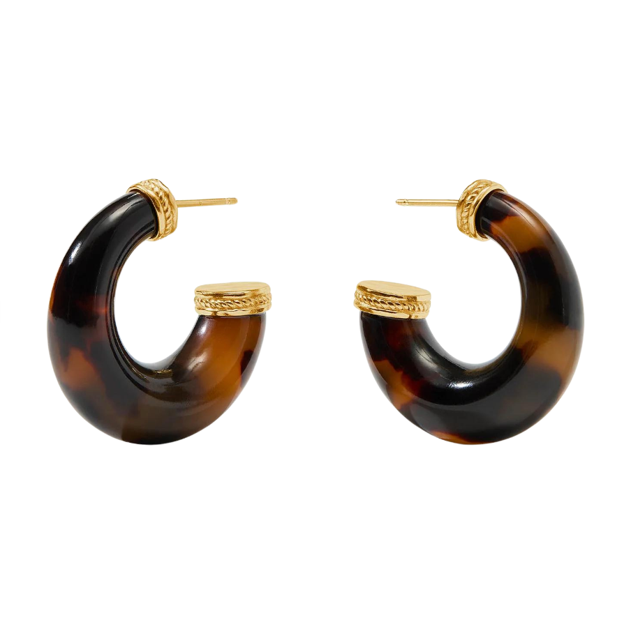 Madison Statement Hoop - Tortoiseshell-M