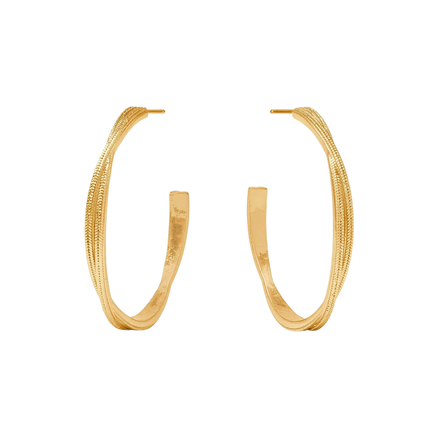 Cheval Twist Hoop - L