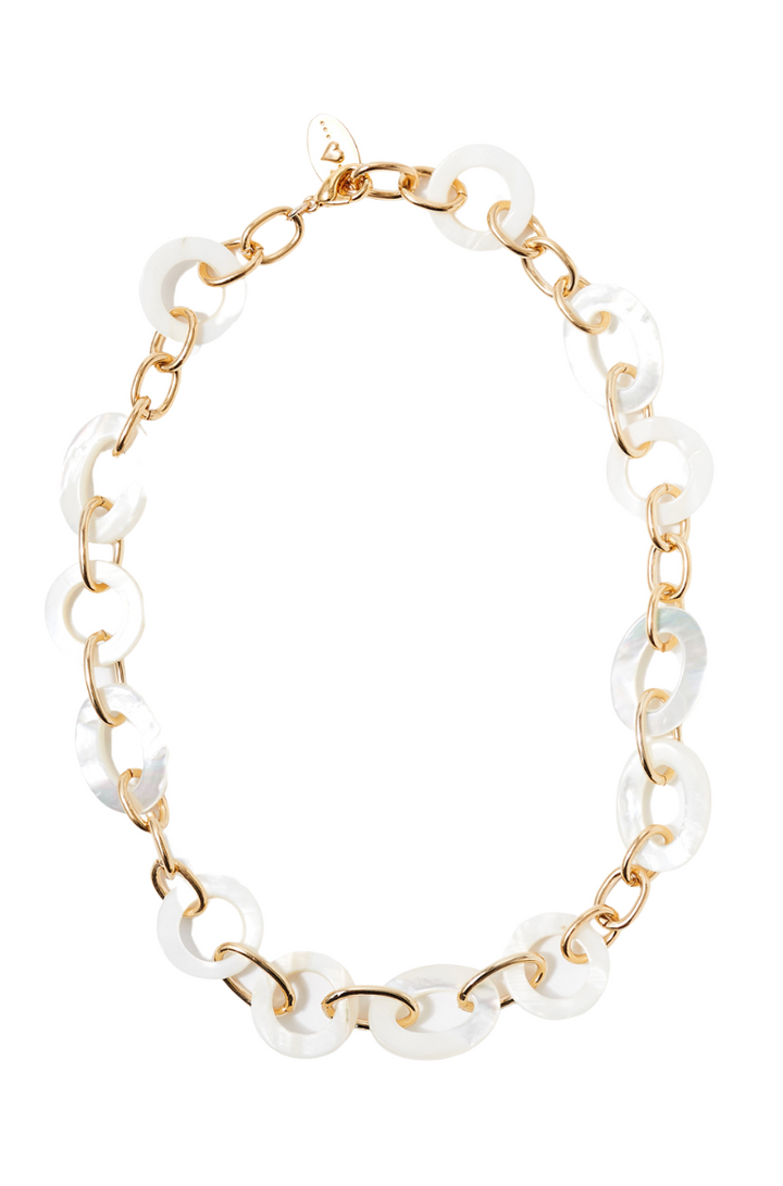 MOP Chain Link Necklace