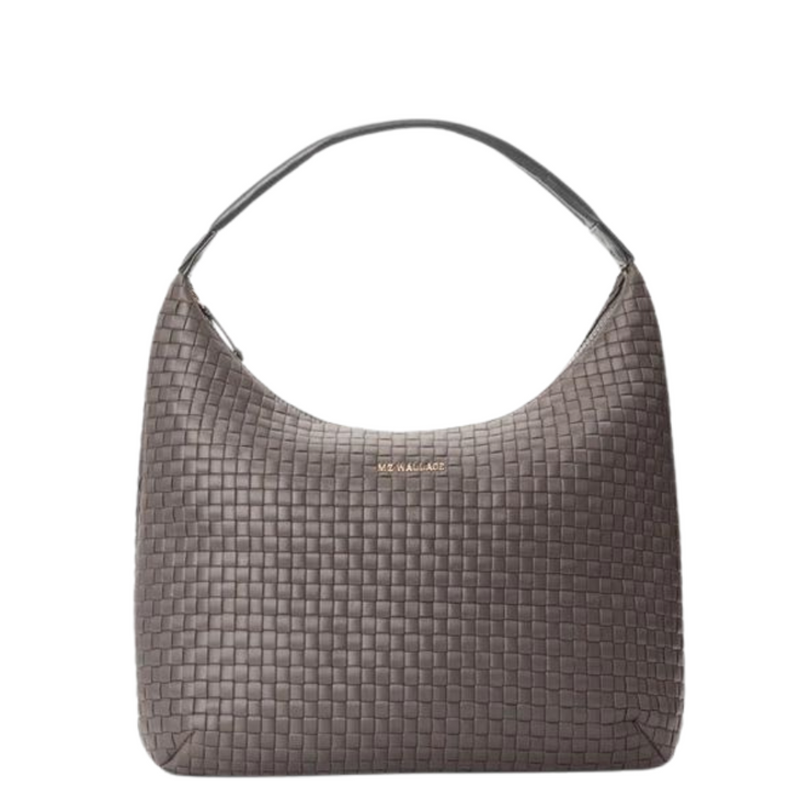 Large Woven Shoulder Bag - Magnet