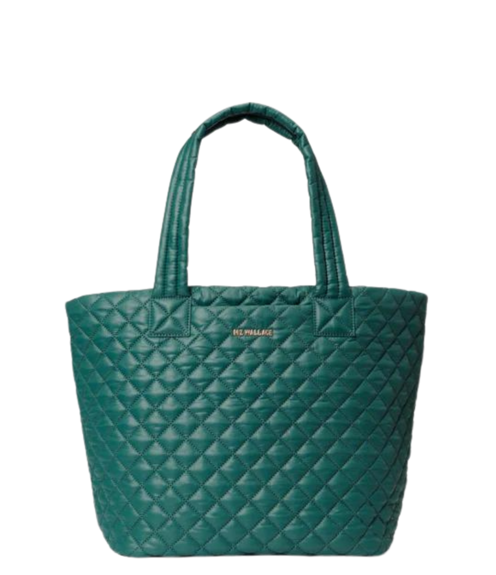 Medium Metro Tote Deluxe - Emerald