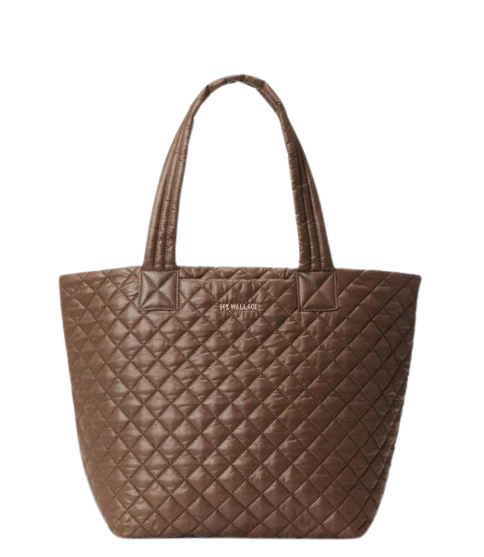 Medium Metro Tote Deluxe - Walnut