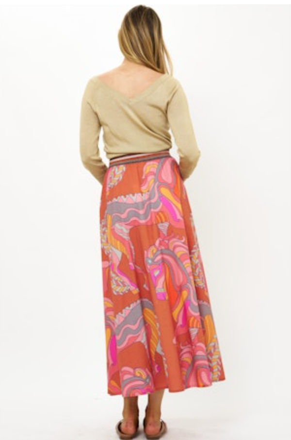 Swing Skirt - Arabia Toffee