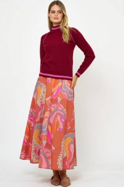 Swing Skirt - Arabia Toffee