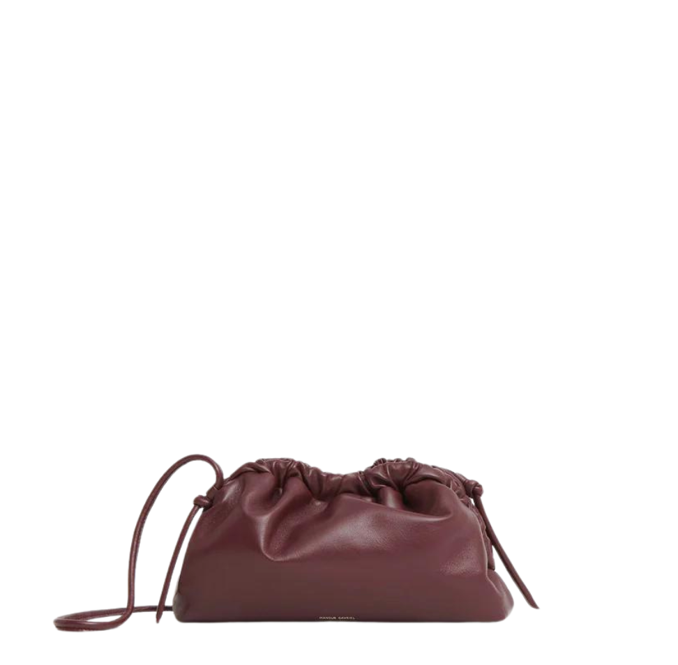 Mini Cloud Clutch - Pomegranate