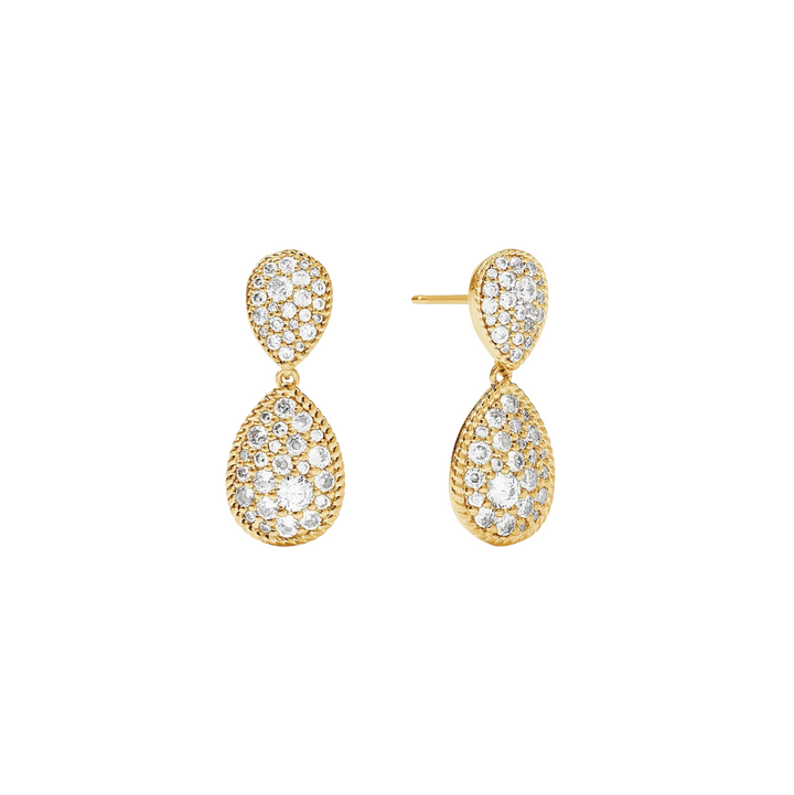 Luna Teardrop Earring - CZ