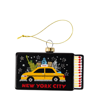 Matchbook Ornament - New York City