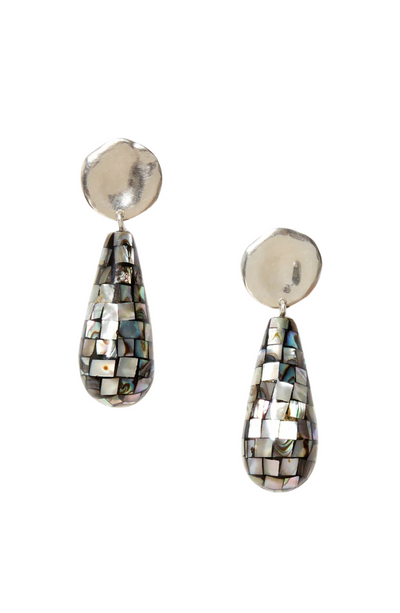 Siren Drop Earrings Abalone