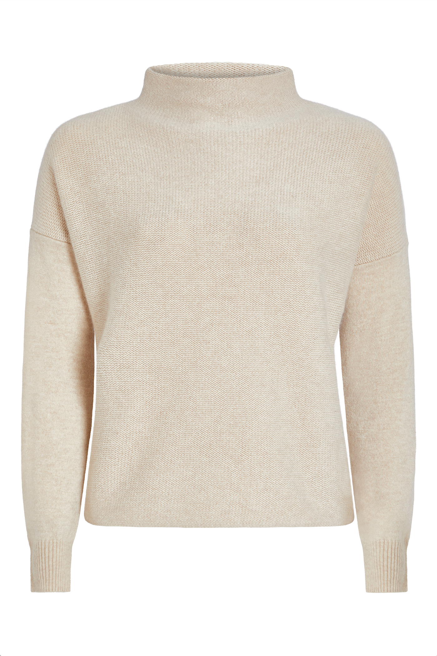 Amanda Cashmere Pullover- Wheat