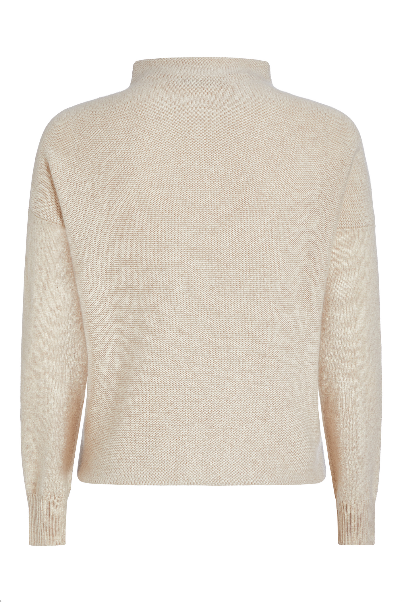 Amanda Cashmere Pullover- Wheat