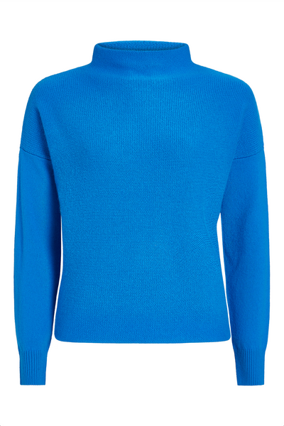 Amanda Cashmere Pullover- Jetstream