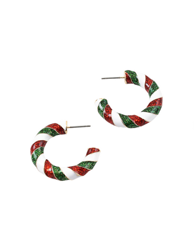 Candy Cane Hoop Medium