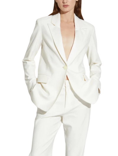 Dylan Tuxedo Jacket - White