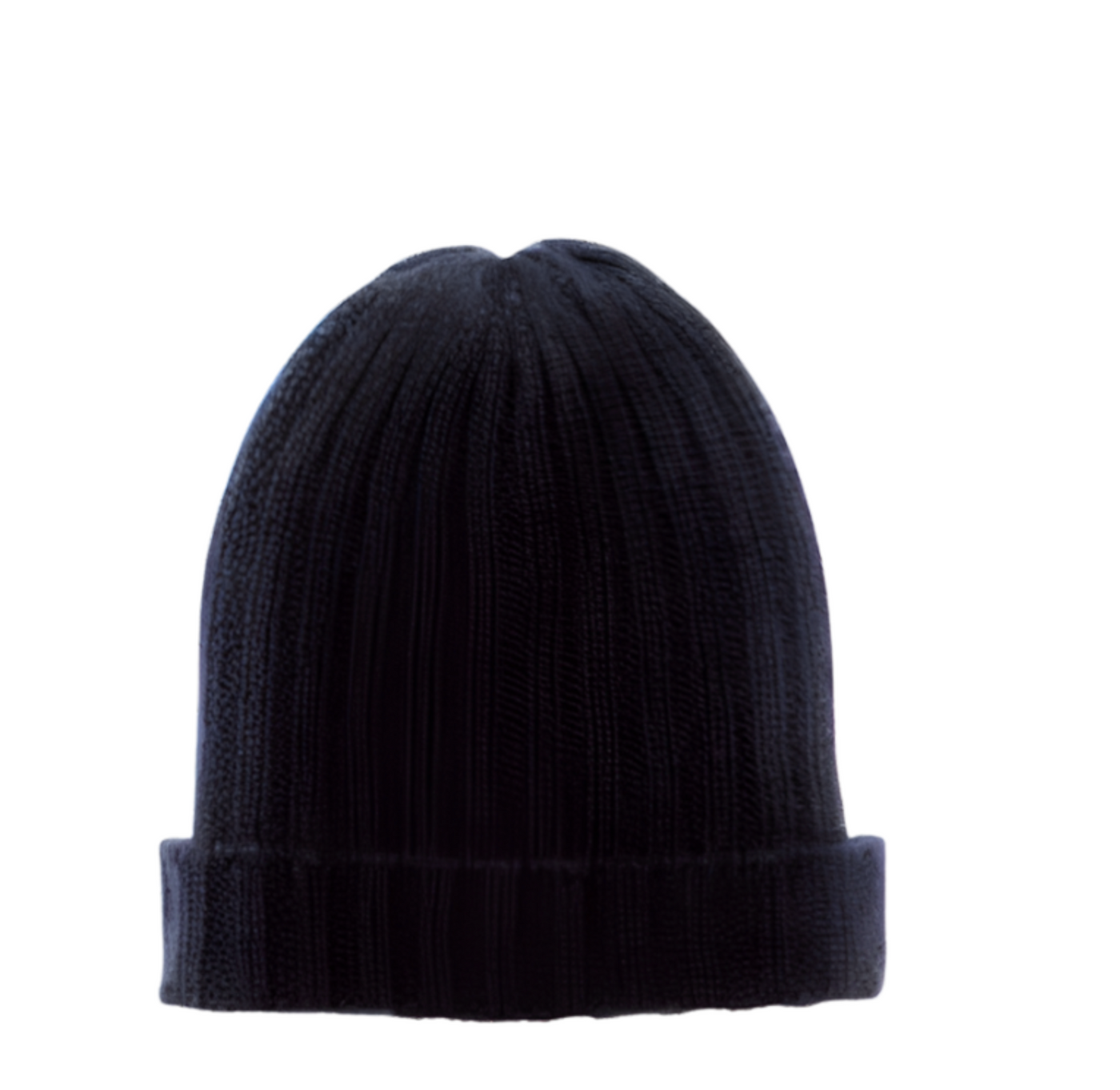 Cashmere Modern Beanie- Black