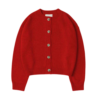 The Lucy Cardigan - Red