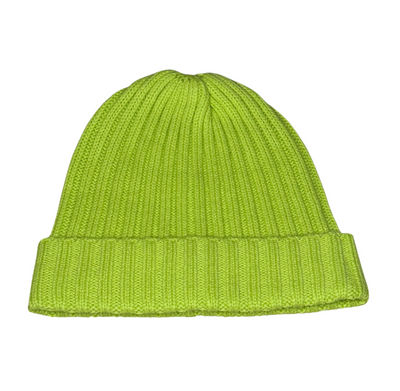 Cashmere Modern Beanie- Citrus