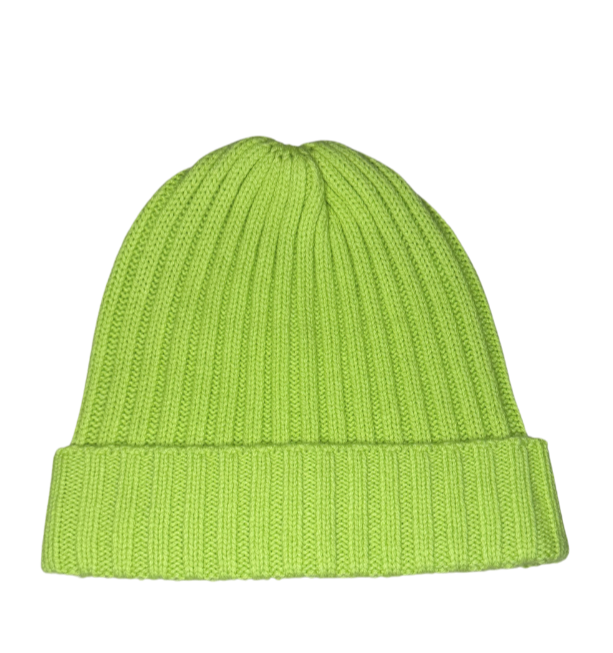Cashmere Modern Beanie- Citrus