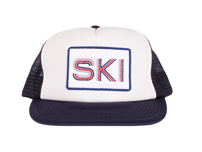 Retro Ski Trucker