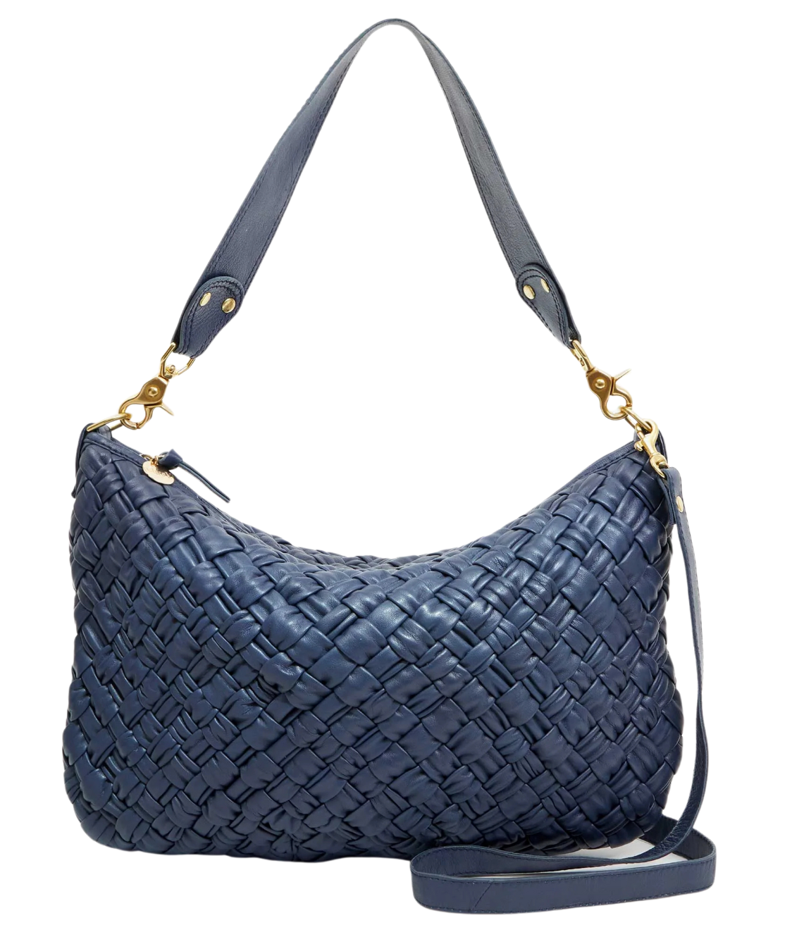 Moyen Messenger - Bright Navy Puffy Woven