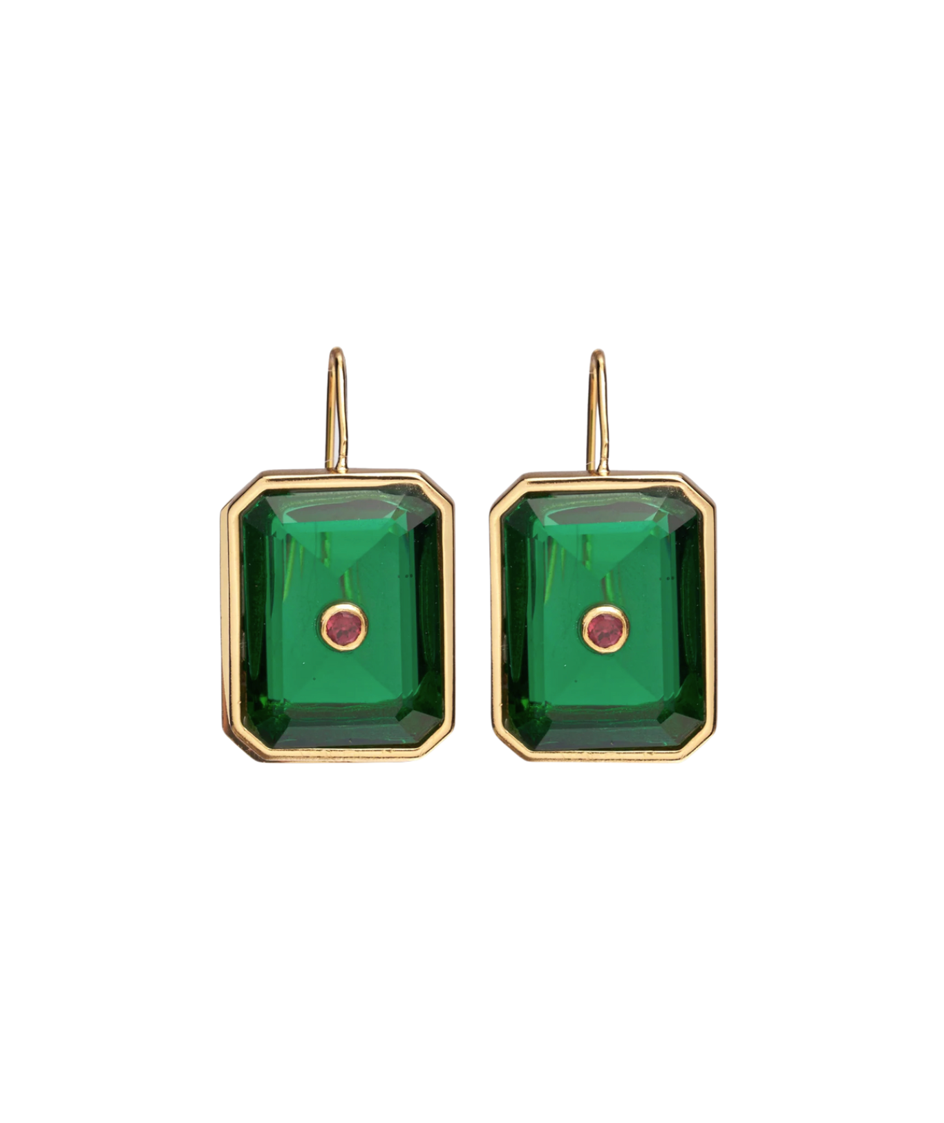 Tile Earrings- Forest