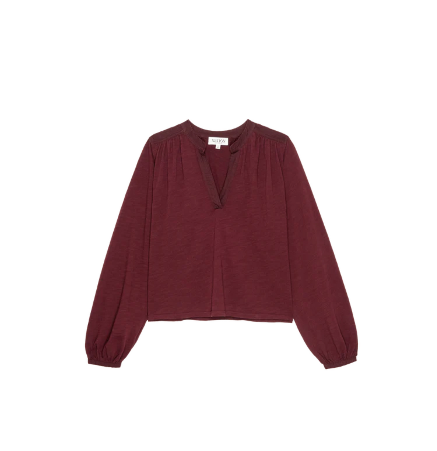 Maya Top- Bordeaux