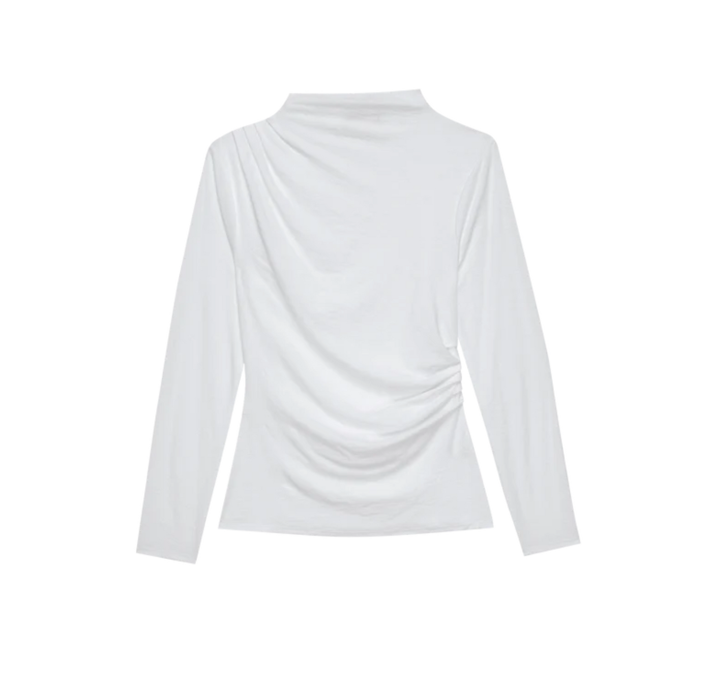 Charlotte Asymmetric Top- White