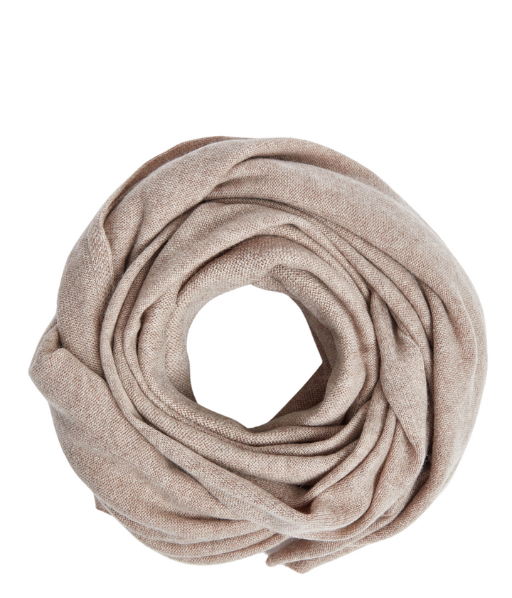 The Cashmere Travel Wrap - Toast
