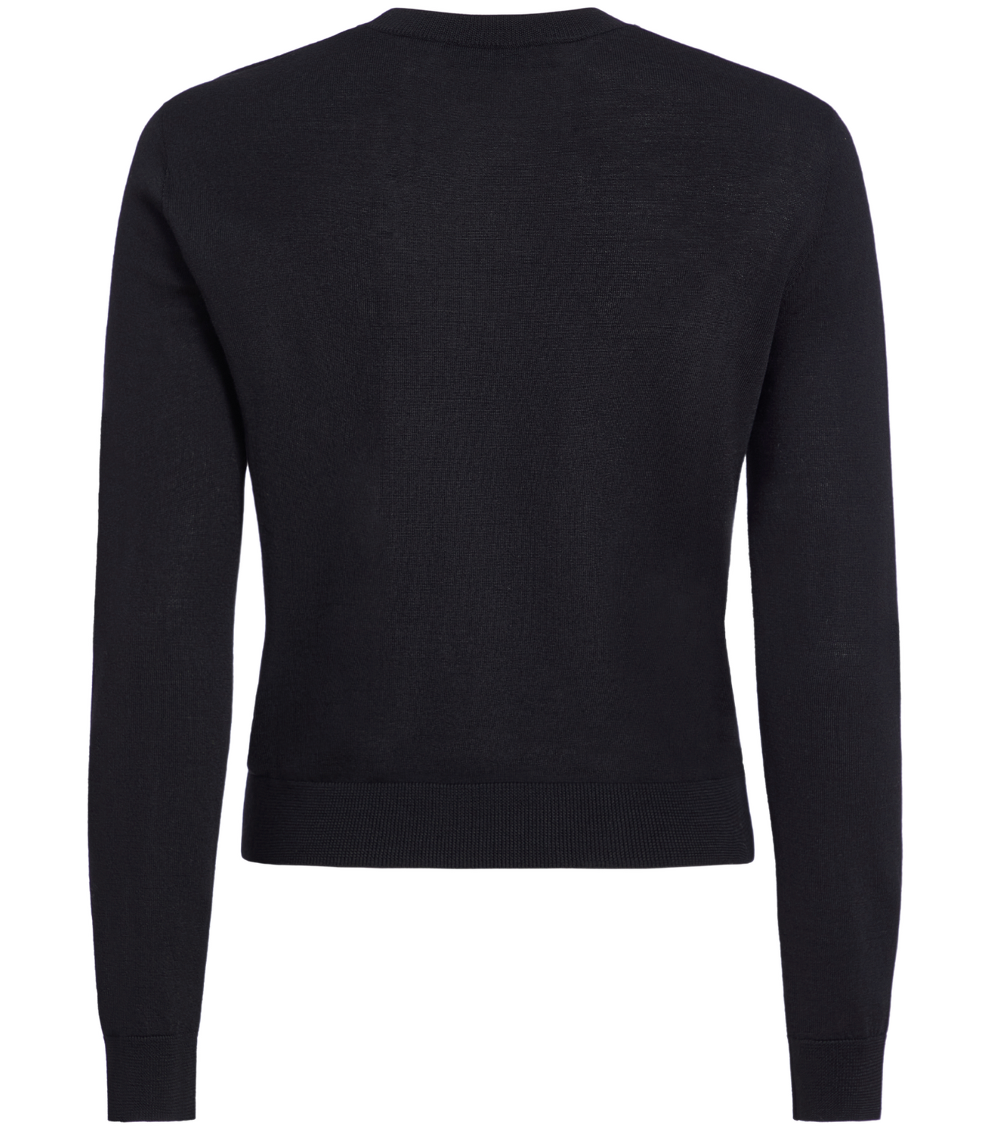 Jane Merino Pullover- Black