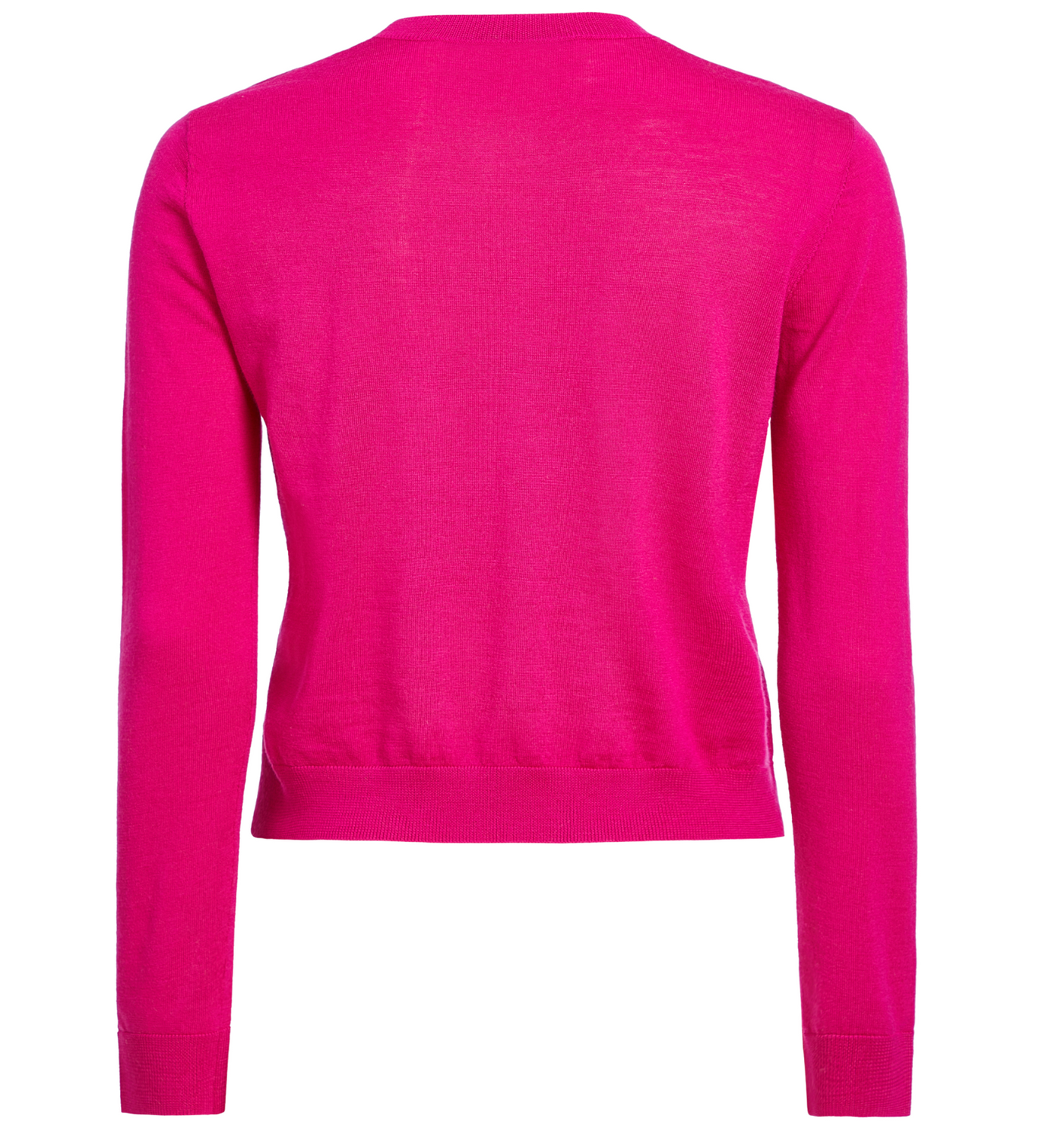 Jane Merino Pullover- Raspberry