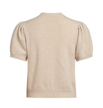 Mara Cashmere Cardigan- Wheat