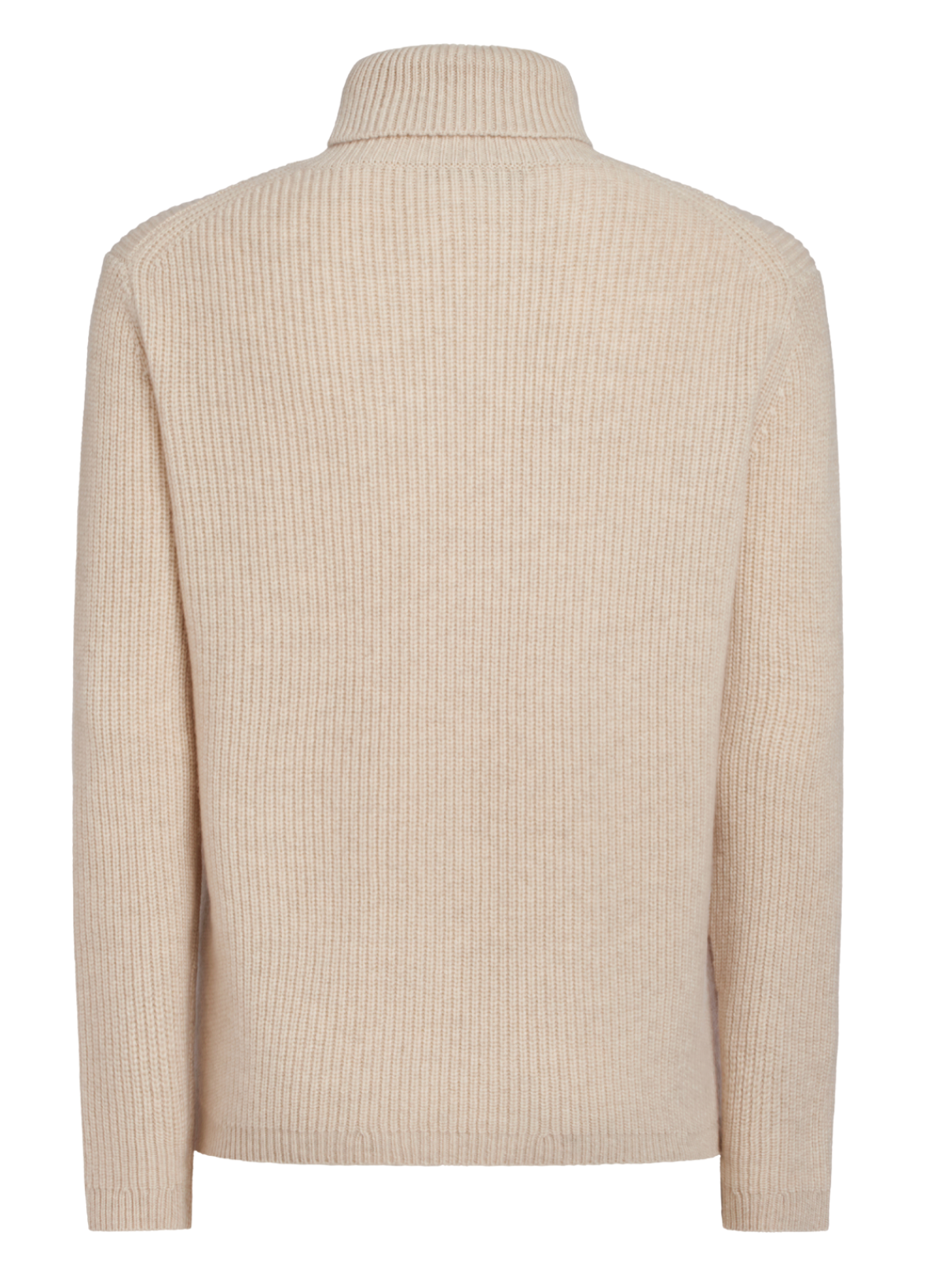 Hannah Cashmere Turtleneck- Eco Alabaster