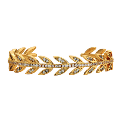 Skinny Laurel Cuff