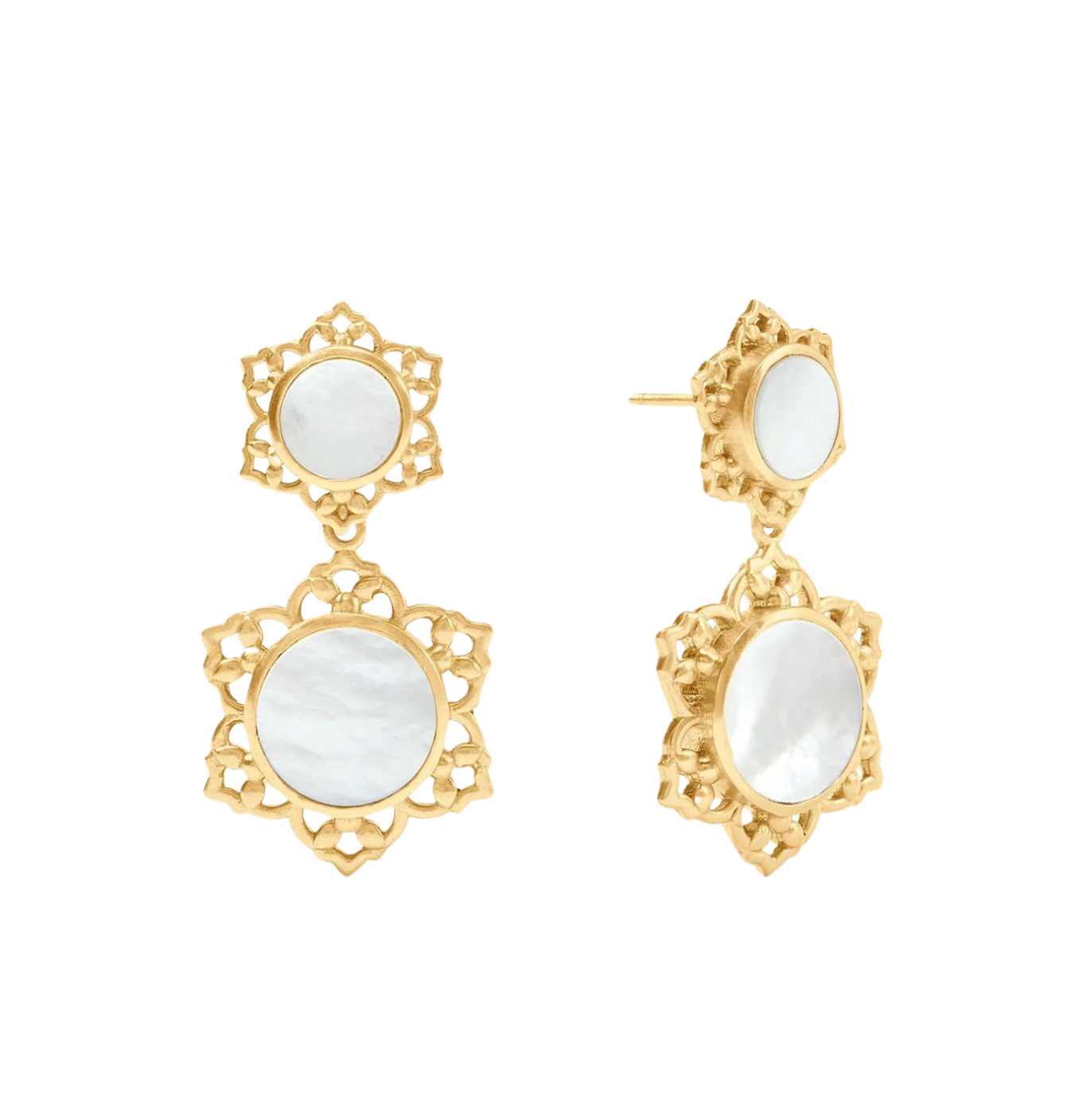 Helene Statement Earring- Gold