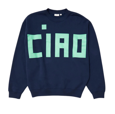 Oversized Sweatshirt - Grand Block Ciao