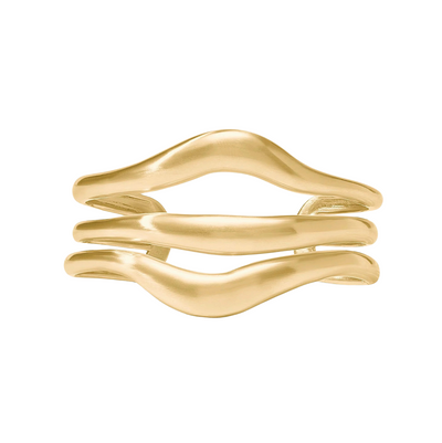 Wave Cuff- Gold