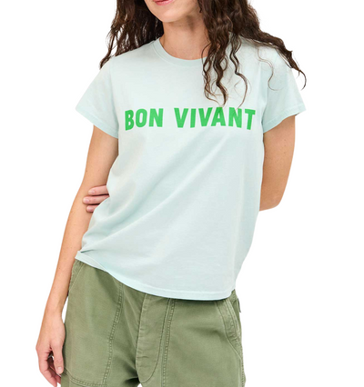 Classic Tee Bon Vivant- Sky Blue