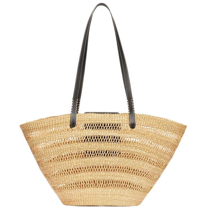 Elephant Grass Basket L - Black