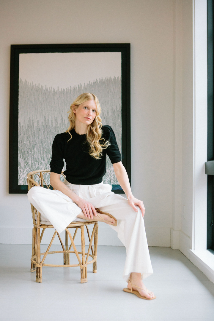 Irene Pants - Whisper White