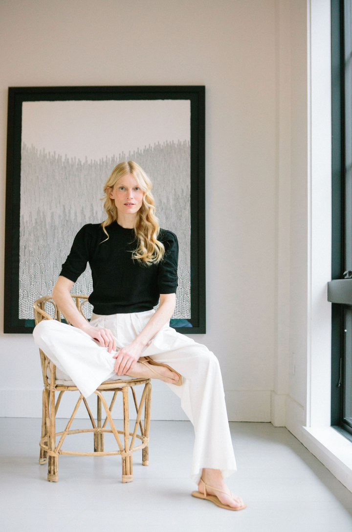 Katie Cashmere Sweater- Black