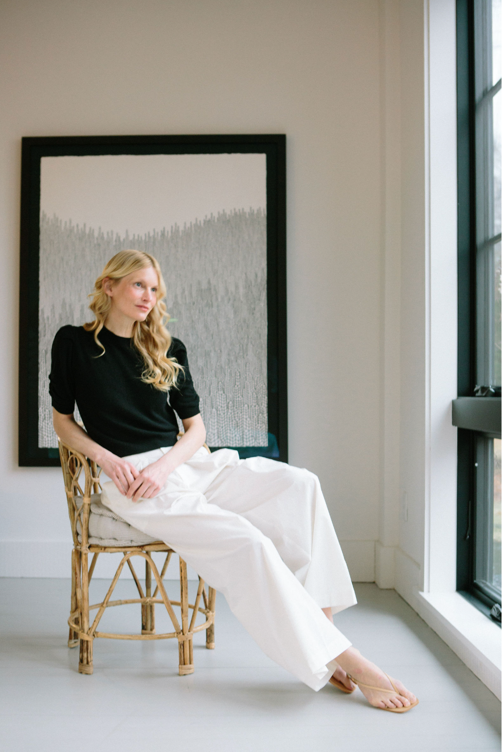 Katie Cashmere Sweater- Black