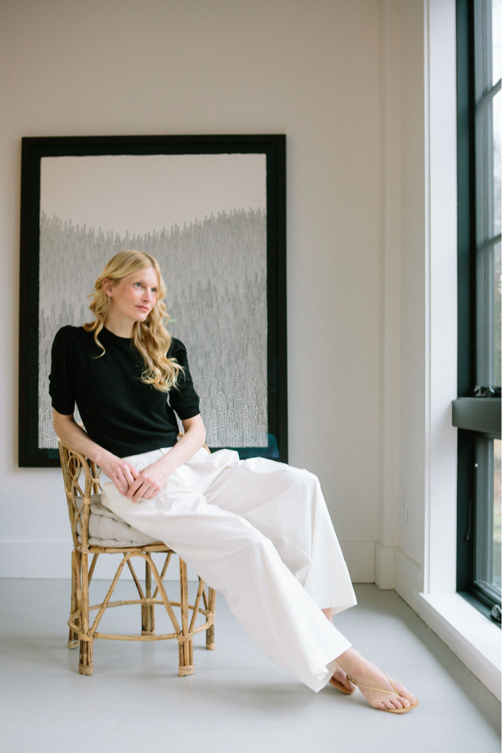 Katie Cashmere Sweater- Black