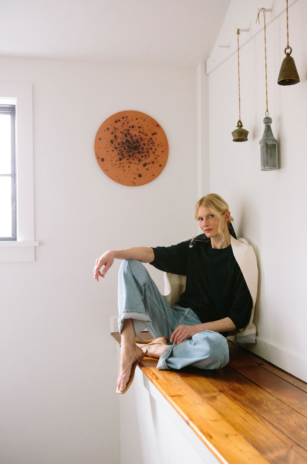 Abbie Cashmere Sweater- Navy