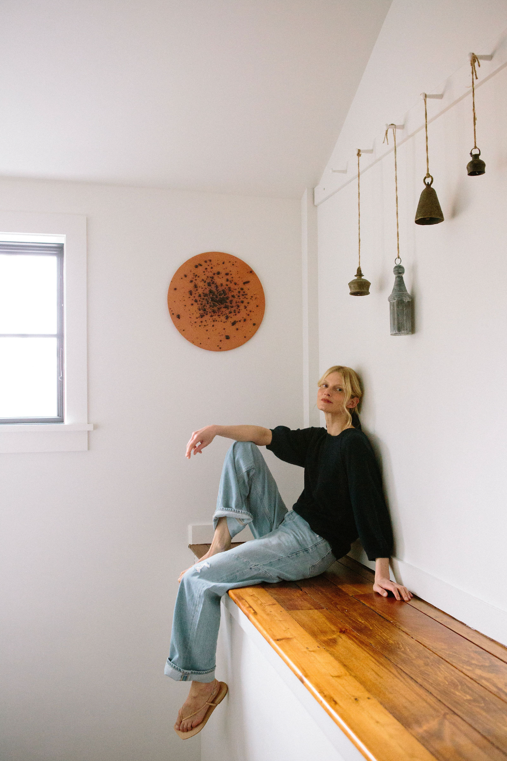 Abbie Cashmere Sweater- Navy