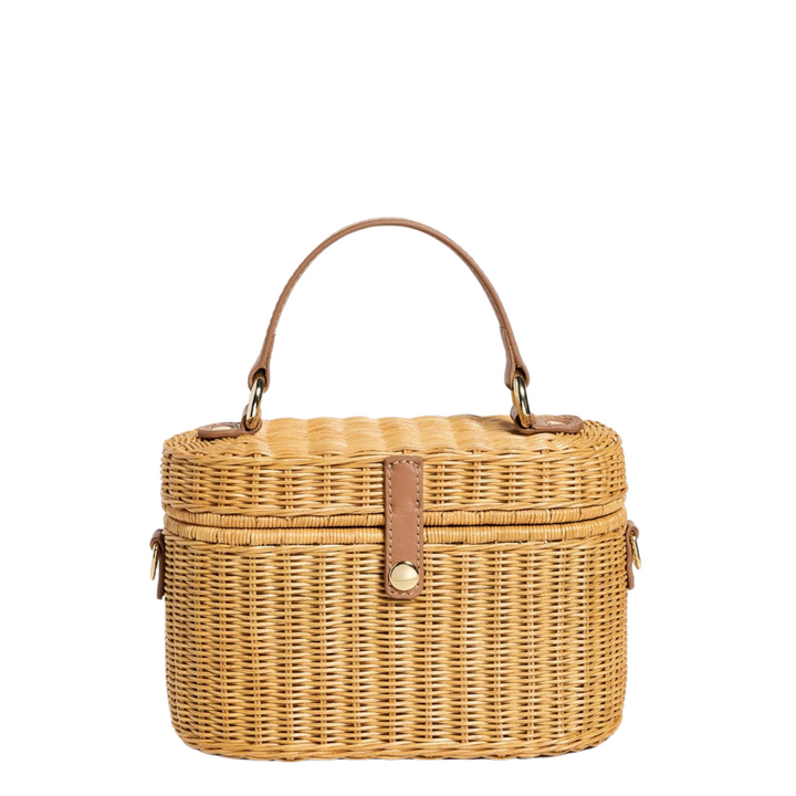 Catia Basket Top-Handle Bag