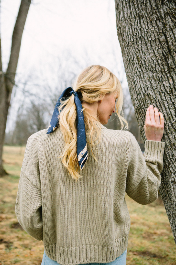 Paige Pullover- Vellum