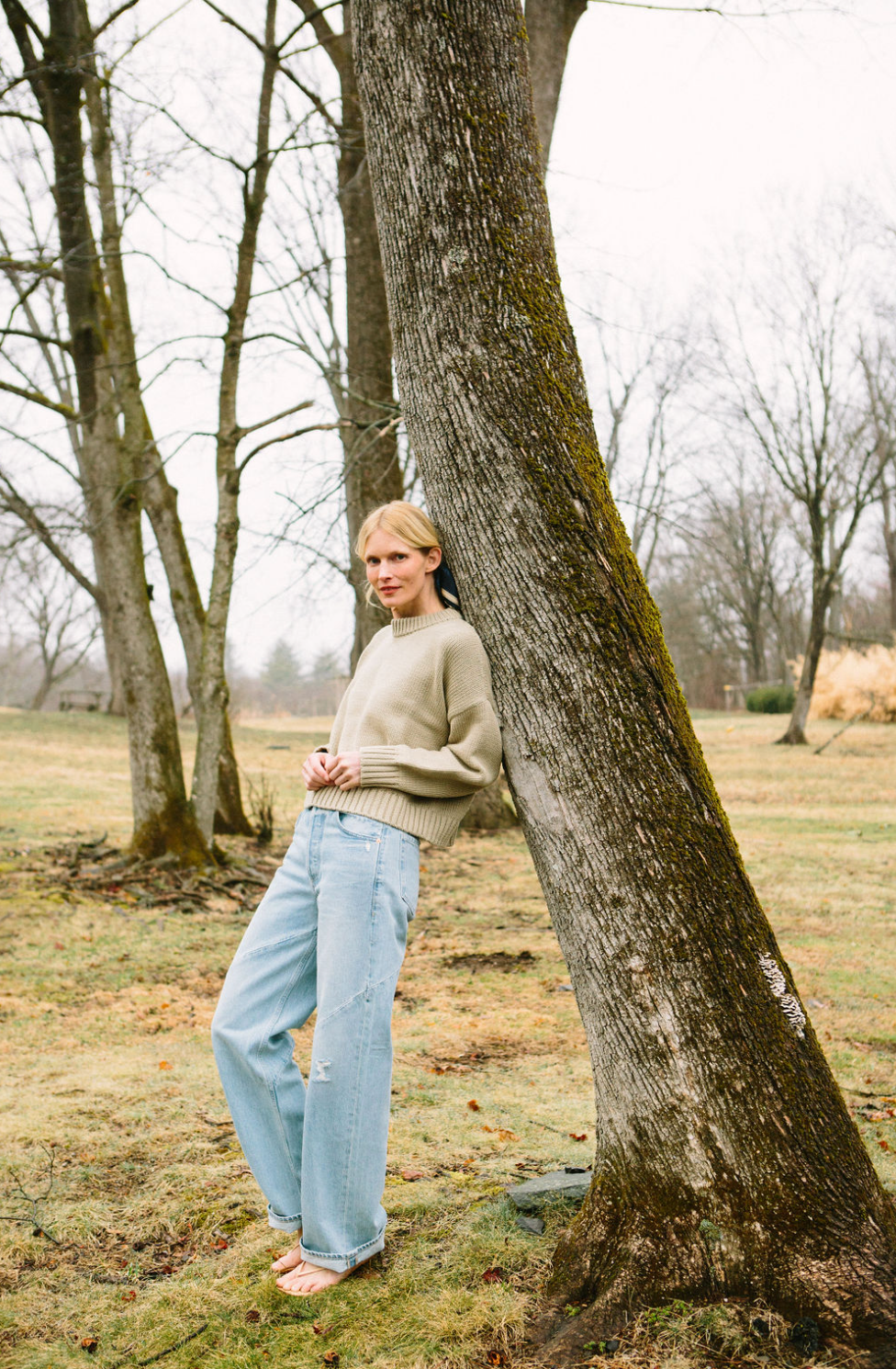 Paige Pullover- Vellum