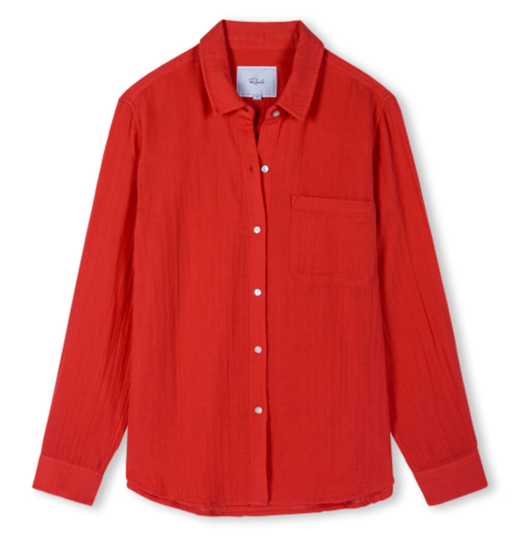 Ellis Shirt - Cherry